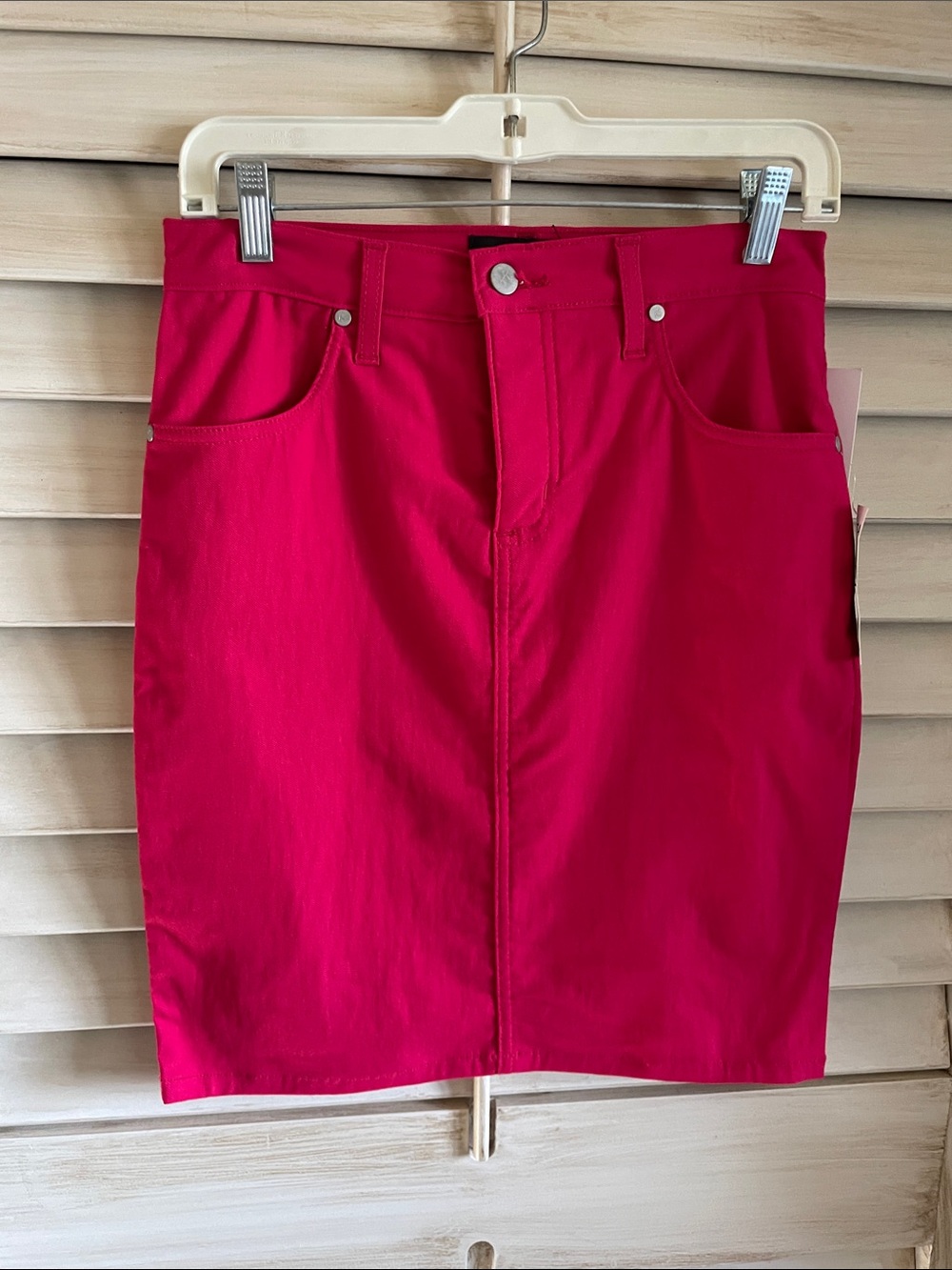 Karen Kane Fuchsia Pencil Skirt